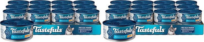Blue Buffalo Tastefuls Natural Pate Wet Cat Food,Chicken Entrée 5.5-oz cans,(Pack of 48)
