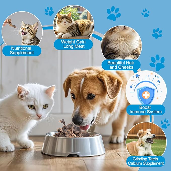 Dylan's cabin Freeze Dried Little Quail - Single Ingredient Cat and Dog Treats Natural Animal Protein Healthy Tasty Snacks for Training (85g)
