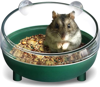 Hamster Bathtub,Small Animals Bathroom,Hamster Sand Bath Container,Hamsters Toilet for Dwarf Hamsters,Gerbils,mice,or Small Animals Food Bowl