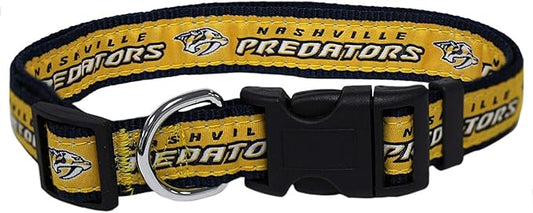 Pets First NHL Collar for Dogs & Cats. Adjustable, Cute, & Stylish! The Ultimate Hockey Fan Collar!