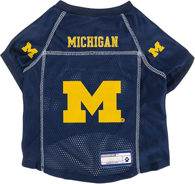 Littlearth NCAA Basic Pet Jersey - Officially Licensed Teams