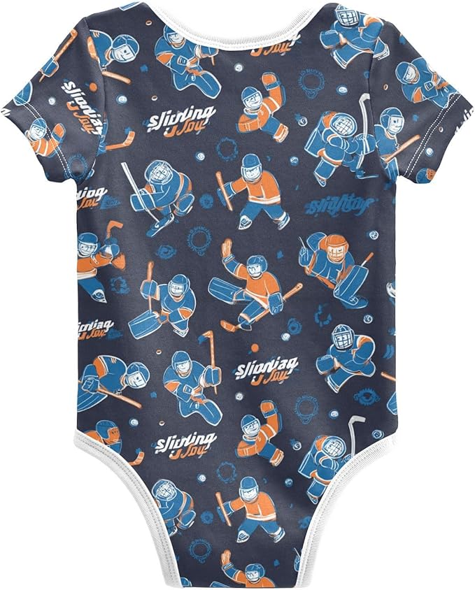 Bright Emotions Raccoons Baby Short Sleeve Bodysuits Romper Unisex Infant Outfit Wrapping Clothes for Boy Girl kids 3M