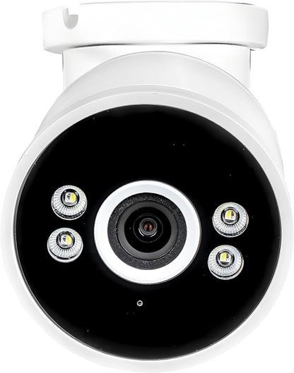Swann AdvancedX Wired 4K Security Camera PoE Outdoor Bullet, Color Night Vision, Smart AI Video Analytics/Alerts, Advanced Motion Detection