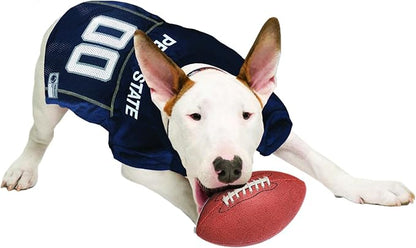 NCAA College Pittsburgh Panthers Mesh Jersey for Dogs & Cats, Small. Licensed Big Dog Jersey with Your Favorite Football/Basketball College Team (Pack of 2)