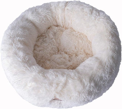Armarkat Cuddle Bed Model C70NBS-M, Ultra Plush and Soft, White