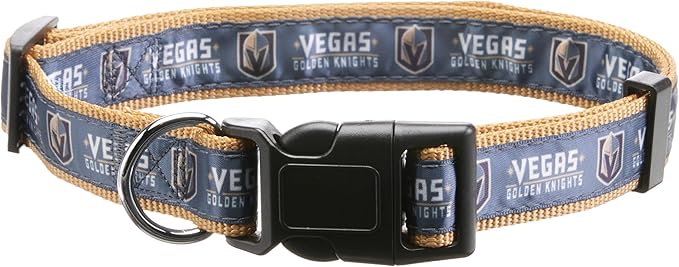 Pets First NHL Collar for Dogs & Cats. Adjustable, Cute, & Stylish! The Ultimate Hockey Fan Collar!