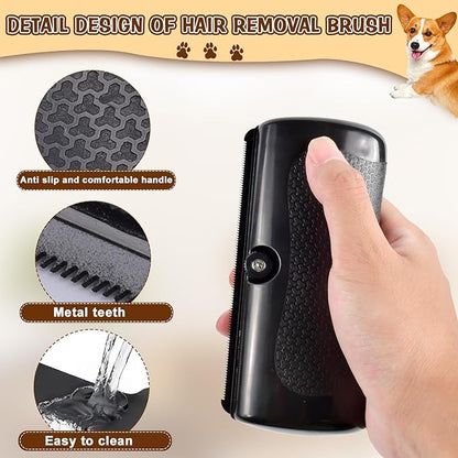 Deshedding Dog Brush, Dog Grooming Brush for Shedding, Pet Hair Removal Tool for Cats, Dogs, Horses, Easy Hair Removal for Pets