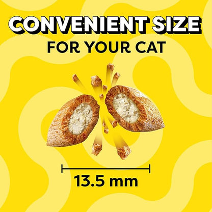 Temptations Cat Treat ShakeUps, Crunchy and Soft Cat Treats, Clucky Carnival, 5.29 oz. Pouch