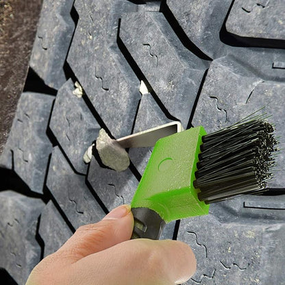 BOTH WINNERS 4Pcs Horse Hoof Pick Brushes, with Soft Touch Rubber Handle