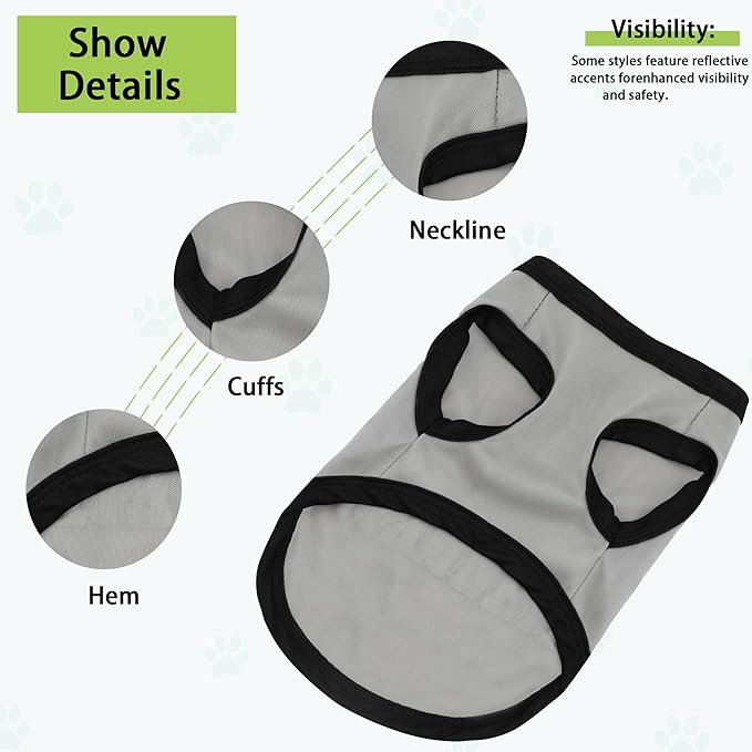 Elevate Your Pet's Seasonal Style with Playful Panache: with Adorable Beautifully Printed Dog Shirts Featuring Hilarious Printed Patterns for Airy Comfort in Summer and Fall Classic Series8 X-Large