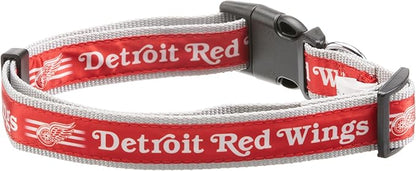 Pets First NHL Collar for Dogs & Cats. Adjustable, Cute, & Stylish! The Ultimate Hockey Fan Collar!