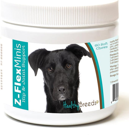 Healthy Breeds Mutt Z-Flex Minis Hip and Joint Support Soft Chews 60 Count
