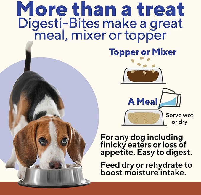 Dave's Pet Food Freeze Dried Venison Treats for Dogs with Pumpkin Fiber & Probiotics, Easy to Digest, Complete & Balanced Nutritious, Freeze Dried Dog Food Topper, USA Made (10 oz)
