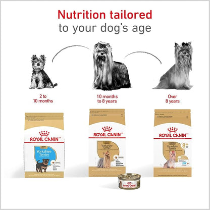 Royal Canin Breed Health Nutrition Yorkshire Terrier Puppy Dry Dog Food, 2.5 lb Bag