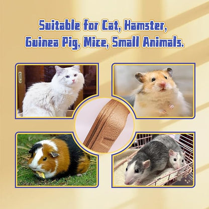 Disposable Cat Litter Box, Sturdy and Durable, Extra Thick, Large Size - 16.2"x12.6"x3.9", Leak Resistant and Sustainable, Disposable Litter Boxes for Cats (Brown, 10-Pack)