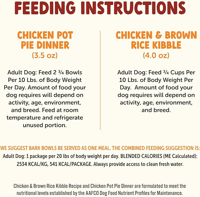 On The Go Dog Food, Chicken Pot Pie Dinner - 7.5 oz Tray (6 Count), Made in The USA with Real Chicken