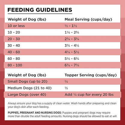 BIXBI Liberty Freeze-Dried Dog Food Topper & Treats, Beef – 98% Meat & Organs, No Refrigeration – USA Made, 26 oz