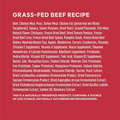 Instinct RawBoost, Natural Dry Dog Food with FreshDried Raw, High Protein, Grain-Free Recipe - Real Beef, 20 lb. Bag