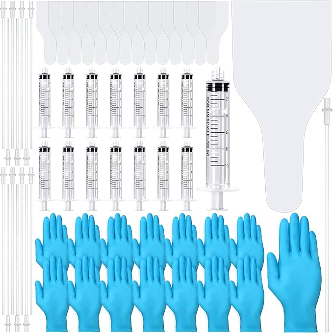 Weewooday 15 Set AI Artificial Insemination Dog Breeding Kit Canine Breeding Kit Dog Semen Collection Bag Disposable Artificial Insemination Pet Supplies (27.5 cm,White)