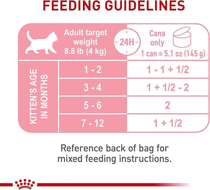 Royal Canin Feline Health Nutrition Kitten Loaf in Sauce Cat Food, 5.1 oz (Pack of 24)