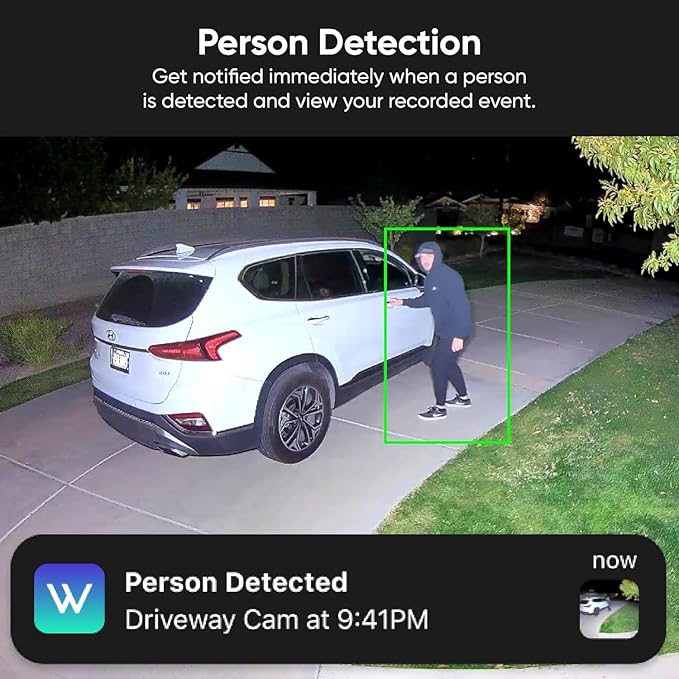 WYZE Cam OG White with Wyze Cam Plus Monthly, covers 1 Wyze camera, Auto-Renews at $2.99/month, Activation Required, Cancel Anytime