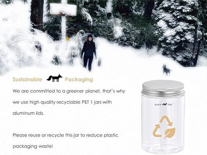 BLACK FOX Freeze-Dried Chicken Liver Training Treats for Dogs and Cats | 270 Treats, 4oz Single Ingredient, Raw, Healthy, All Natural, Human Grade, Recyclable Packaging