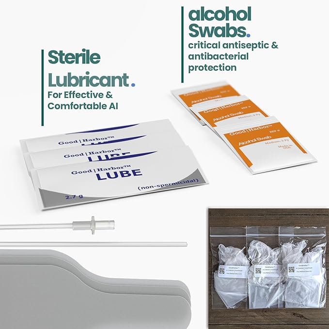 Good|Harbor Pet | Canine AI Artificial Insemination Dog Breeding Kit - Sizes: (Small), Med, & XLarge Breed