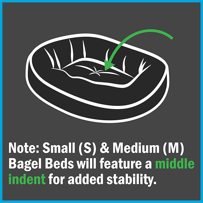 Majestic Pet 32 Inch Suede Calming Dog Bed Washable – Cozy Soft Round Dog Bed with Spine Support for Dogs to Rest their Head - Fluffy Donut Dog Bed 32x23x7 (Inch) - Round Pet Bed Medium – Stone (2025)