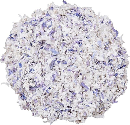 Small Pet Select Lavender Bedding, Paper Bedding with Real Lavender, Soft Animal Bedding with Odor Control for Guinea Pig, Rabbit, Hamster, or Bunny, Cage Accessories, Made in USA, 56L