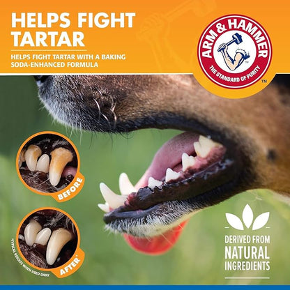 Arm & Hammer Tartar Control Dental Spray for Dogs, Mint Flavor Breath Freshener, Brushless Teeth Cleaning Oral Care with Baking Soda, Helps Reduce Plaque and Tartar Buildup, 4 Fl Oz - 2 Pack