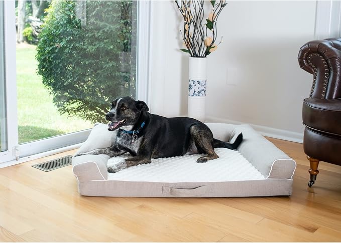 Armarkat D07B Bed Dog Bed, One Size, Beige, Ivory