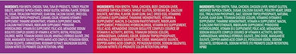 Meow Mix Tenders in Sauce Wet Cat Food,Poultry & Beef Variety Pack,2.75 Ounce Cup,(Pack of 96)