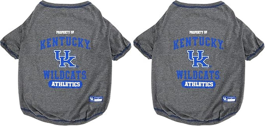NCAA Kentucky Wildcats Dog T-Shirt, Small (Pack of 2)