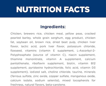 Hill's Science Diet Adult Sensitive Stomach & Skin Small & Mini Dry Dog Food, Chicken, 15 lb. Bag (Updated Formula)