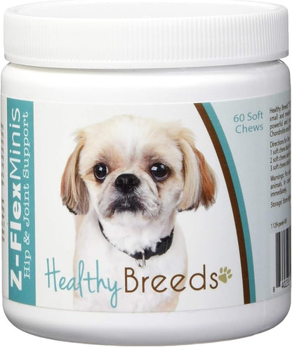 Healthy Breeds Peekapoo Z-Flex Minis Hip and Joint Support Soft Chews 60 Count
