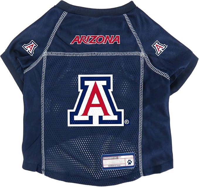 Littlearth NCAA Basic Pet Jersey - Officially Licensed Teams