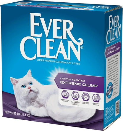 Ever Clean Extreme Clump Clumping Cat Litter, Scented, 25 Pounds, Multicolor (091854604155)