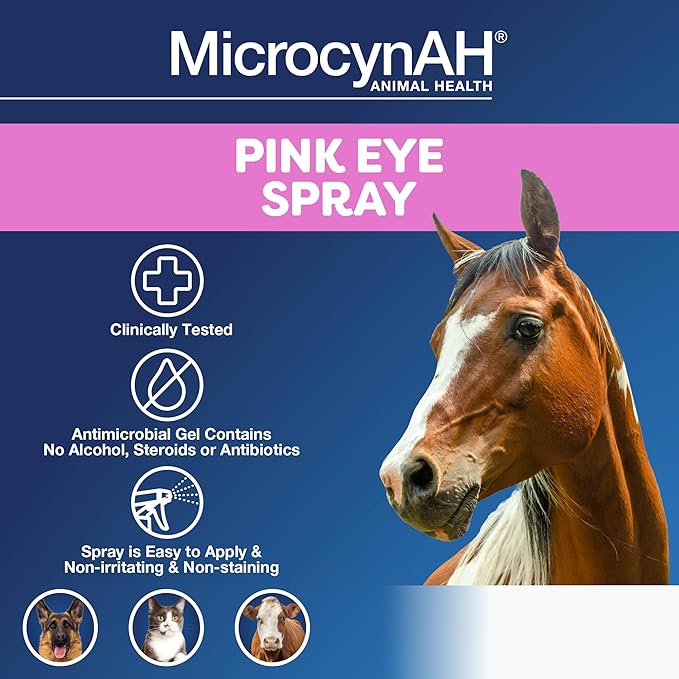 Manna Pro MicrocynAH Pink Eye Spray, 16 oz