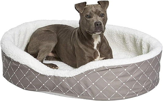 MidWest Homes for Pets CU36MRD Couture Orthopedic Cradle Pet Bed for Dogs & Cats, Intermediate