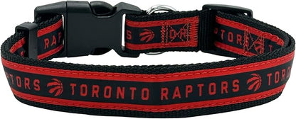 New & Improved Pets First NBA Toronto Raptors Dog & Cat Collar, Size Small Basketball Team Collar