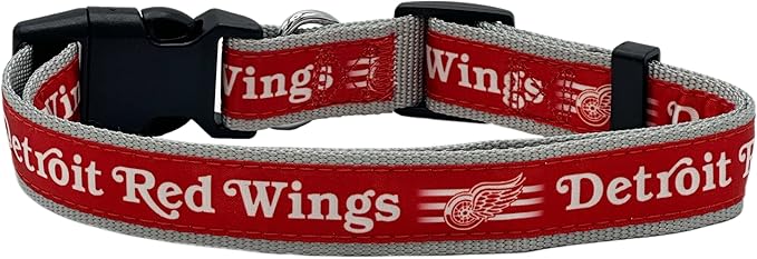 Pets First NHL Collar for Dogs & Cats. Adjustable, Cute, & Stylish! The Ultimate Hockey Fan Collar!