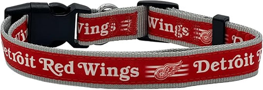 Pets First NHL Collar for Dogs & Cats. Adjustable, Cute, & Stylish! The Ultimate Hockey Fan Collar!