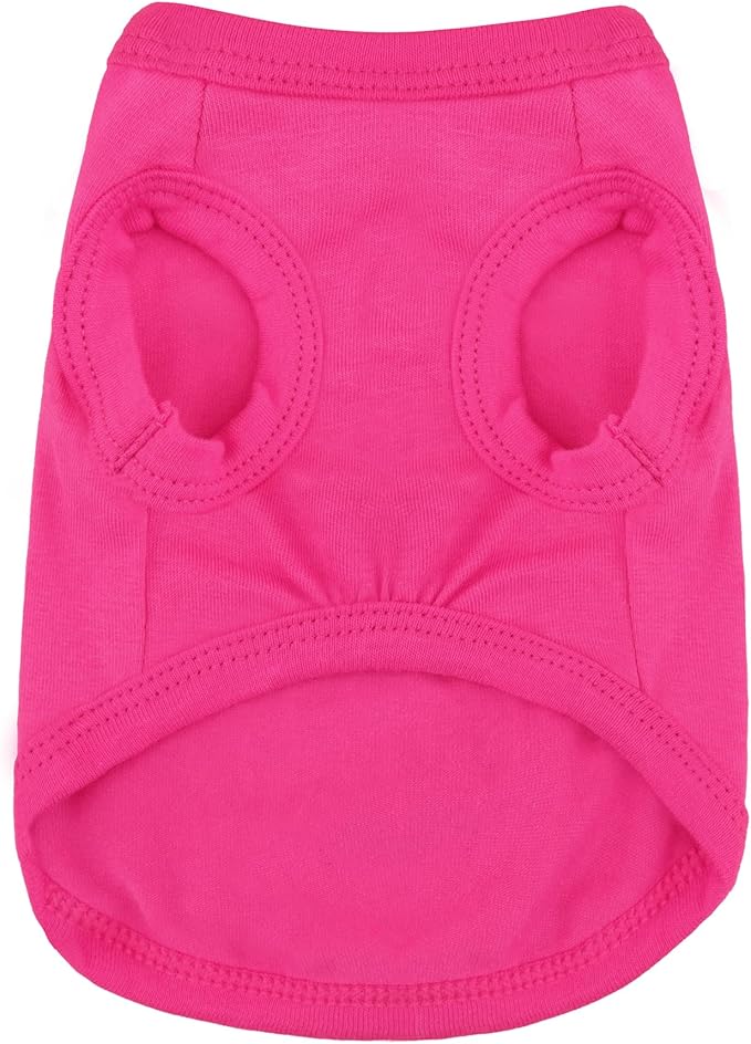 Stylish Dog Clothes: Expressive Cotton Puppy Shirt Vest for Small and Medium Dogs, Featuring 'Cute but Psycho' Slogan Print - Perfect for Showing Off Your Pet's Unique Style! Purple XXS