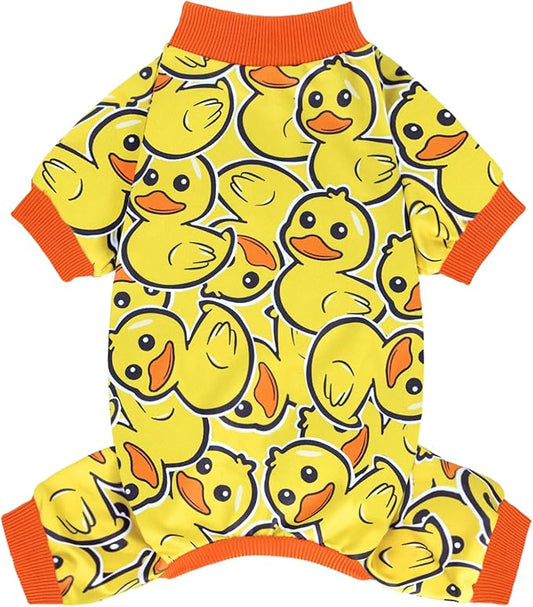 XPUDAC Dog Pajamas Soft Stretchy Dog Clothes for Large Dogs Pet Jumpsuit Cat Apparel-3XL