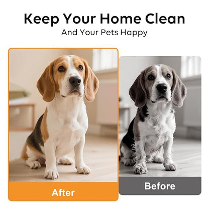 Groompro Deshedding Brush, Deshedding Dog Brush for Cats, Dogs, Rabbits, Horses, Ergonomic Pets Groomer that Relieves Pet Itchiness, Effectively Removes Undercoat & Loose Hair
