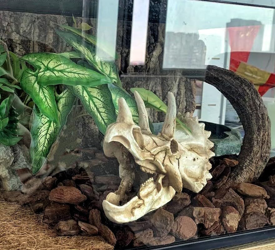 Reptile Plants for Terrarium, Reptile Tank Decor,Artificial Plants