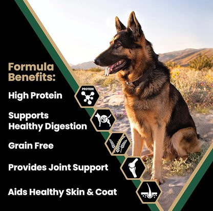 VICTOR Super Premium Dog Food – Purpose Hero Canine Kibble – Premium Gluten Free Dog Food for Active Adult Dogs – High Protein with Glucosamine and Chondroitin for Hip and Joint Health, 50lbs