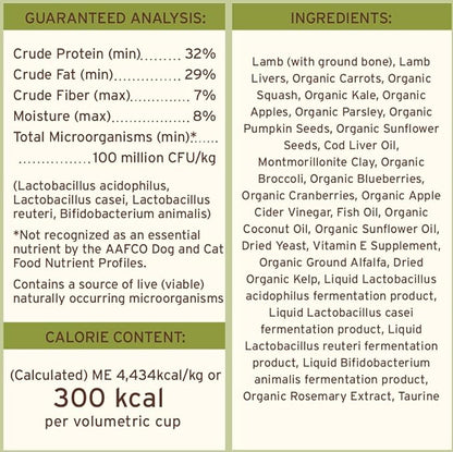 Primal Freeze Dried Dog Food, Pronto Mini Nuggets, Lamb; Scoop & Serve, Complete & Balanced Meal; Also Use as Topper or Treat; Premium, Healthy, Grain Free, High Protein Raw Dog Food (16 oz)