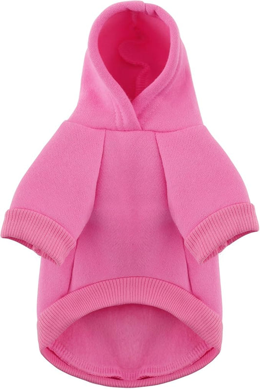 Paiaite Pink Chihuahua Dog Hoodie: Keep Your Pup Warm and Stylish with a 'The Dog Face' Printed Sweatshirt Pet Clothes, and Sweater Coat All in One Perfect for Winter and Cool Summer Nights! Pink 2XL