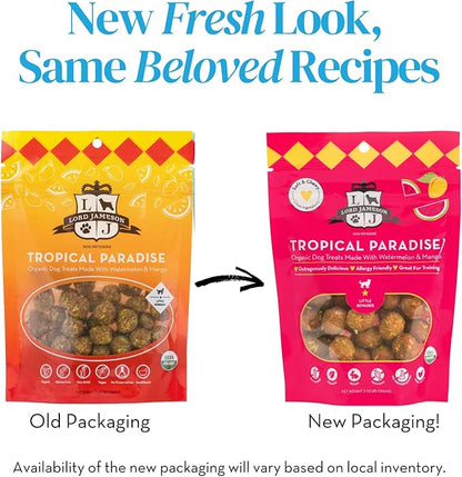 Lord Jameson: Tropical Paradise 3oz - Small Breed Dog Treats - Soft & Chewy, Vitamin-Rich, Training & Little Rewards